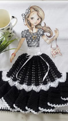Desenho de Boneca de pano pintado e colorido por Usuário não