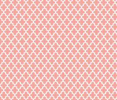 Pink Moroccan Fabric By Sweetzoeshop On Spoonflower
