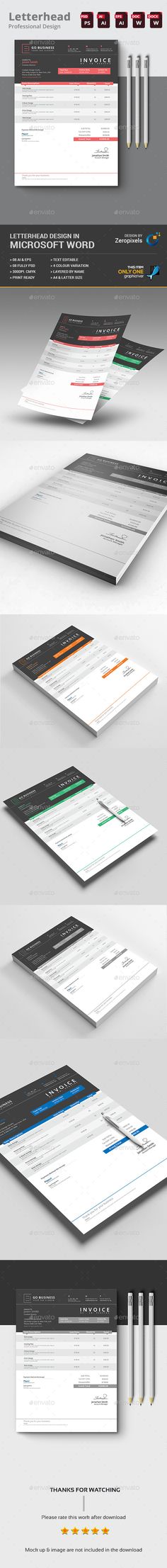 Invoice Template PSD, AI #design Download graphicrivernet - download invoice Invoice Template PSD, AI #design Download graphicrivernet - download invoice