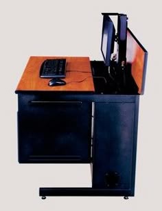 Hidden Desks smart lift™ for hidden monitor table! | fun office | pinterest Hidden Desks smart lift™ for hidden monitor table! | fun office | pinterest