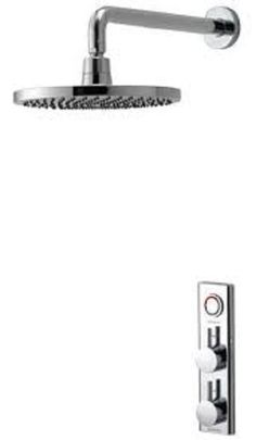 GREENWOOD AFFRESCO BRUSHED CHROME KITCHEN WALL FAN D150BC 150MM WITH PULL CORD