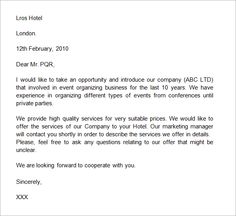 introduction letter for new business template