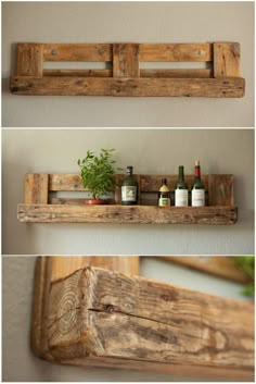 Für die Küche - Gewürze, Öl usw...Kräuter Wooden Pallet Shelves, Pallet Cabinet, Wooden Cabinets, Wooden Pallets, 1001 Pallets, Cabinet Cupboard, Unique Home Decor, Rustic Home Decor, Home Decor Items