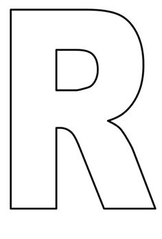 moldes de letras grandes