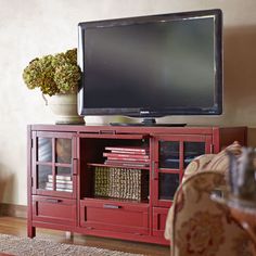 8 Best Red Tv Stand Images Painted Furniture Little Cottages Sausalito Medium Tv Stand Antique Red Living Room Decor