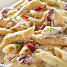 Cheesy Ranch Chicken Pasta | i am baker