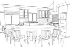 66 Best Interior Design For Beginners Images Drawing Res Weathertop Kitchen Pers Drawing Interior Rendering Design For Beginners Portfolios