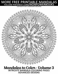 free art therapy intricate design coloring pages for adults from