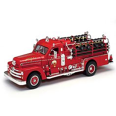 Ford Fire Engine 1938 ford bomberos 1:24 yat ming
