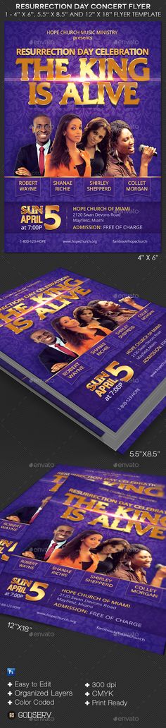 choir flyer template