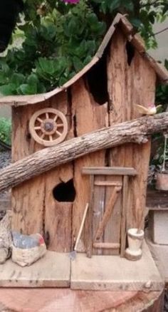 Decorazione GIARDINO Inspirations Birdhouse Bird House Hotel-Nido di nidificazione Pace