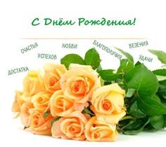 с днем рождения. удачи счастья благополучия