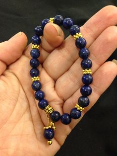 130 Best Healing Stone Bracelets Women Images On Pinterest In 2018 Las Lapis Lazuli Bracelet Protection Jewelry Healing Stones Prosperity And