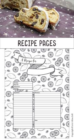 shshprintables fun recipe card 8 x 11 template printable reci recipe calendar template