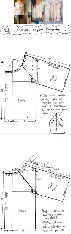 Bata anos 70 raglan – DIY – molde, corte e costura – Marlene Mukai. Um modelinho clássico que vai e volta. Fiz modelagem do PP ao EXGG com manga comprida, mas pode ser feita com manga curta.