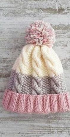 Gorro de punto con bufanda de bamb/ú Teyiwei