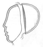 one cut embossed head. Good directions from a Russian site for making a beautifully-shaped head.