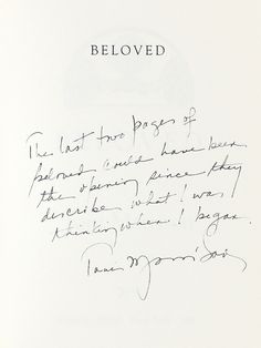beloved by toni morrison essays Amazoncom: toni morrison: beloved (columbia critical guides) critical essays on toni morrison's beloved (critical essays on american literature series. beloved by toni morrison essays Amazoncom: toni morrison: beloved (columbia critical guides) critical essays on toni morrison's beloved (critical essays on american literature series.