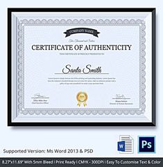 certificate of authenticity template certificate of authenticity template free certificate of