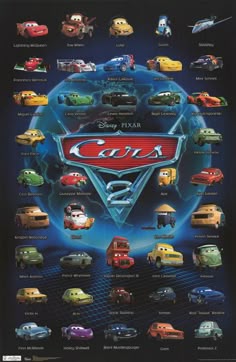 Characters Cars 2: names and photos Characters Cars 2: names and photos