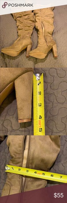 My Posh Closet | Brynna Tucker's collection of 200+ fashion Nly by Nelly I'M SO EXTRA THIGH HIGH BOOT Overknee laarzen