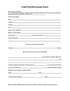field trip permission form freebie our store preschool field trip permission forms
