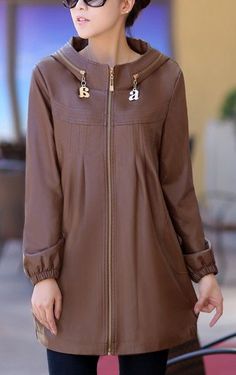 Abrigo Casual De Moda Para Mujer De Manga Larga C3333 Abrigo Casual De Moda Para Mujer De Manga Larga C3333
