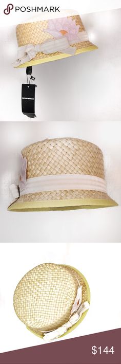 Natural 203 Tommy Hilfiger Womens Tommy Stars Straw Hat Sun Size: OS One Beige