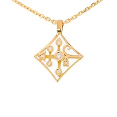 10k Or Blanc Améthyste Diamant Pendentif Avec 18/" Chaîne très mignonne petite beauté