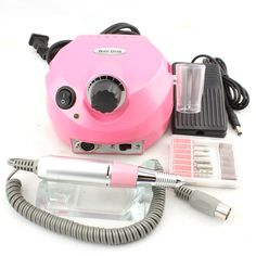 Rebune New Nail Drill Machine 65w High Multifunction 110 220v Ophir Nail Tools Pro 30000rpm Electric Drill Machine Manicure Drills Accessory Acrylic File