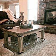 18 Best Farmhouse Coffee Tables Images On Pinterest Woodworking Farmhouse Coffee Table