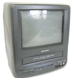 Emerson EWC-1301 13" TV VCR Combination VHS Player SDTV CRT TV Combo