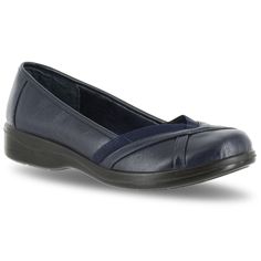 Outlet Online Easy Street Mischa Womens SlipOn Shoes Navy Outlet Online Easy Street Mischa Womens SlipOn Shoes Navy