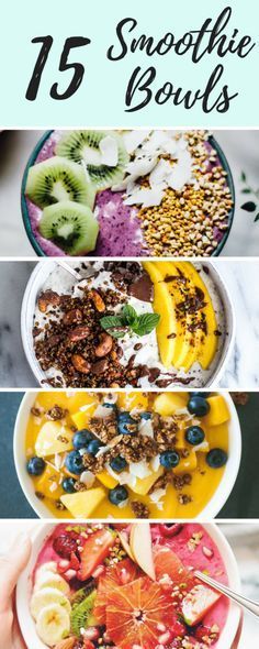 128 best foodlovers images on pinterest viajes destinations and 15 smoothie bowls to power your breakfast