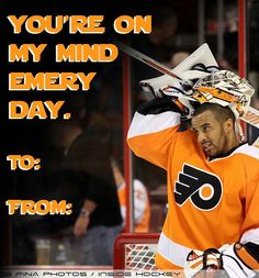 hockey player pretends to water ski funny hockey things i love flyers jokes