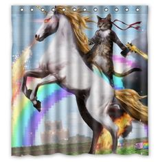 10 Bathroom Ideas In 2021 Shower Curtain Unicorn Curtains