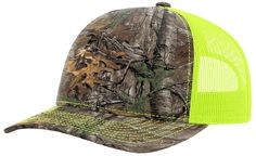 Custom Trucker Hat Richardson Christmas Snowflake H Embroidery Wishes Cotton