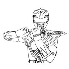 Top 25 Free Printable Mighty Morphin Power Rangers Coloring Pages Online