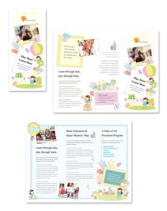 preschool flyer ideas