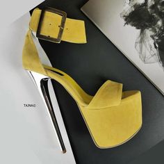 RE:DESIGNED NETTA - Sandaler - dark yellow RE:DESIGNED NETTA - Sandaler - dark yellow
