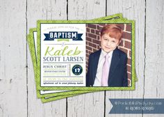 12 best design baptism announcements images on pinterest baptism