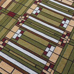 12 Best Flw Designs Images On Pinterest Frank Lloyd Wright Frank Lloyd Wright Oak Park Skylight Tapestry Table Runner