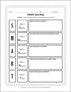 planning out my goals school pinterest goals worksheet