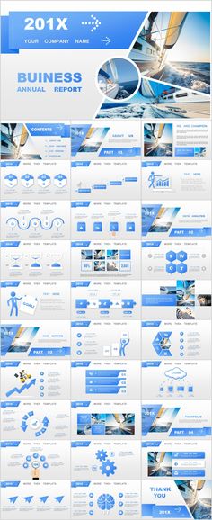 31+ Blue Year report charts PowerPoint template – The highest quality PowerPoint Templates and Keynote Templates download Brand Presentation, Presentation Slides, Best Powerpoint Presentations