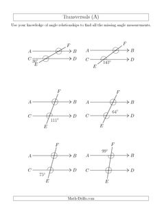 types of angle relationships