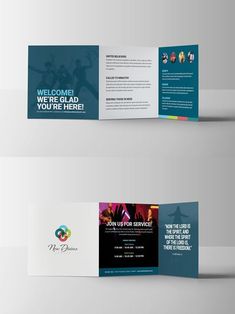 tri fold brochure google search graphic design church