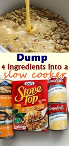 Pretty much Crock-Pot chicken casserole