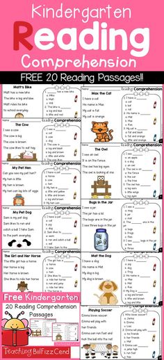 202 Best Reading Comprehension Passages Images In 2019