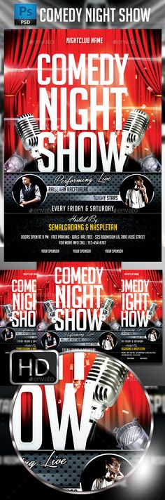 Comedy Night Flyer Comedy nights, Flyer template and Template - comedy show flyer template Comedy Night Flyer Comedy nights, Flyer template and Template - comedy show flyer template