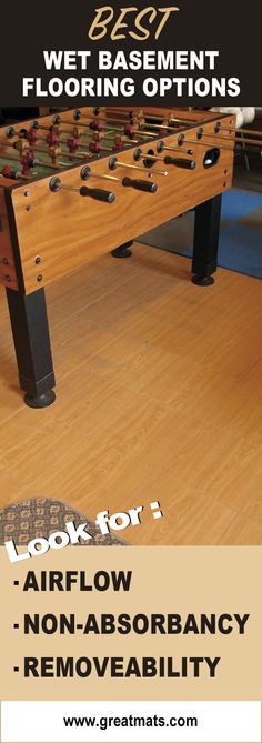 69 Best Floors Images In 2018 Basement Subfloor Flooring Greatmats Teaches You What To Look For In Flooring Wet Basements Damp Basement